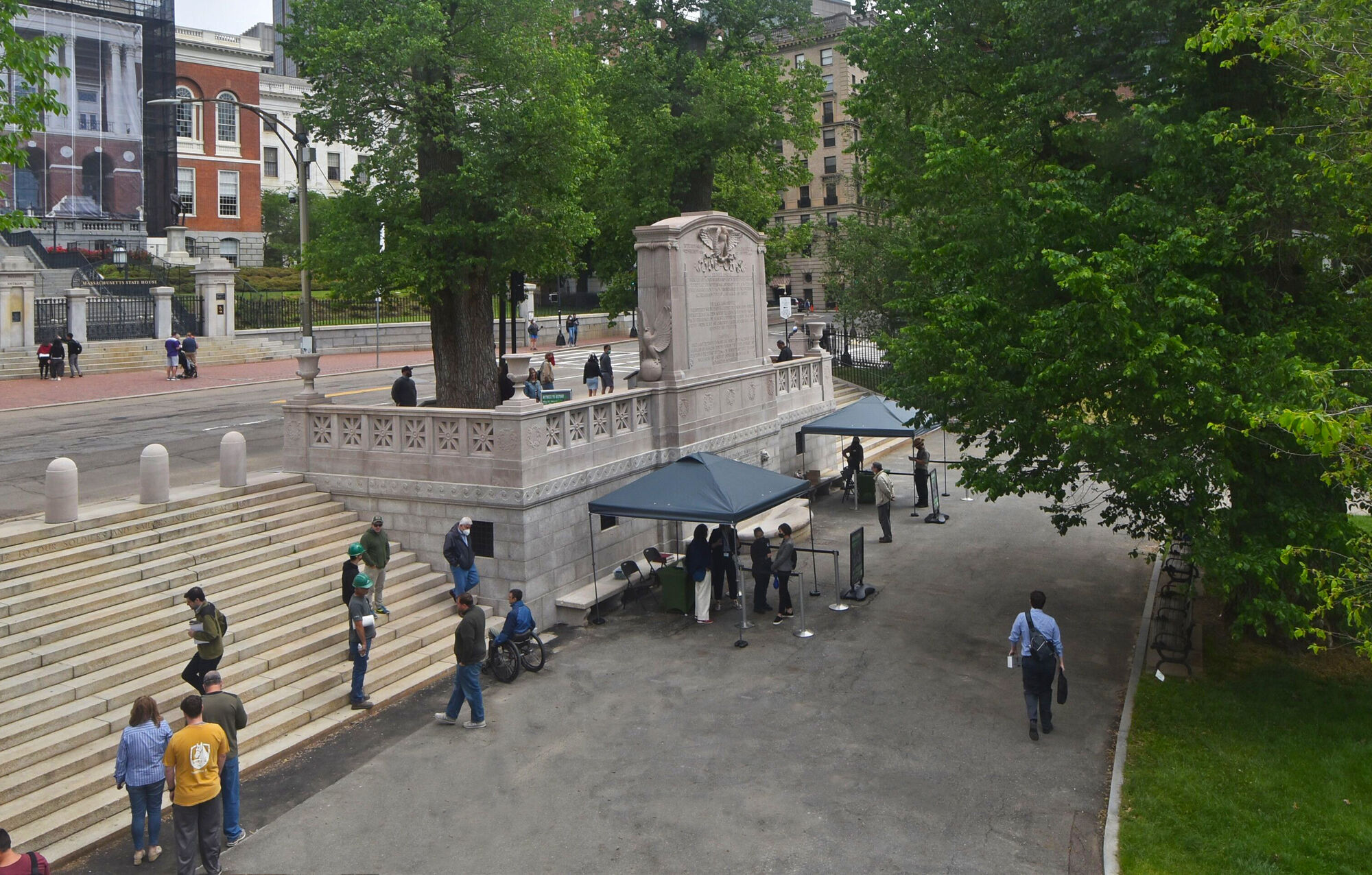 The Shaw Memorial Reopens to the Public Allegrone