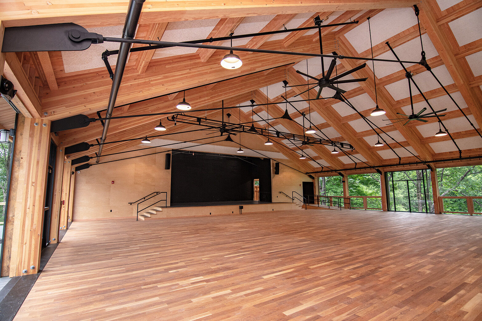 Allegrone Companies Berkshire County Summer Camp Recreation Hall