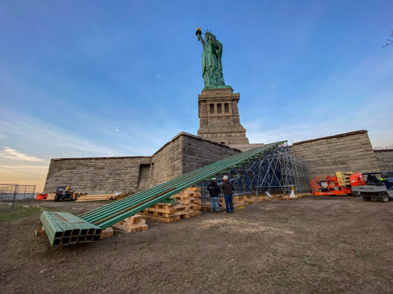 The Statue of Liberty Restoration
