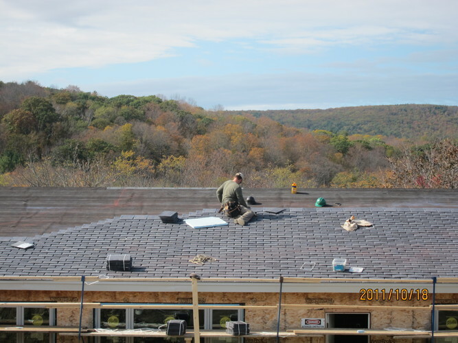 slate shingles